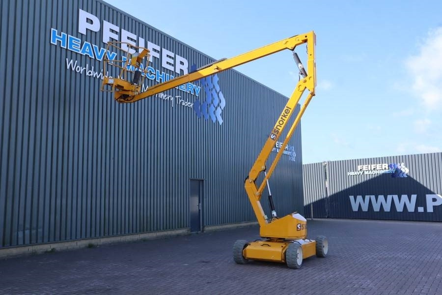 Snorkel A38E Electric, 13.5m Working Height, 6.1m Reach, 2 - Plataforma articulada: foto 3 Snorkel A38E Electric, 13.5m Working Height, 6.1m Reach, 2 - Plataforma articulada: foto 3