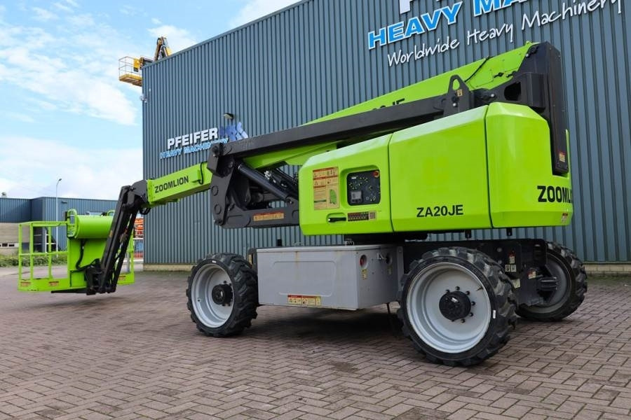 Plataforma articulada Zoomlion ZA20JE Fully Electric Lithium-Powered, 4x4 Rough T: foto 9