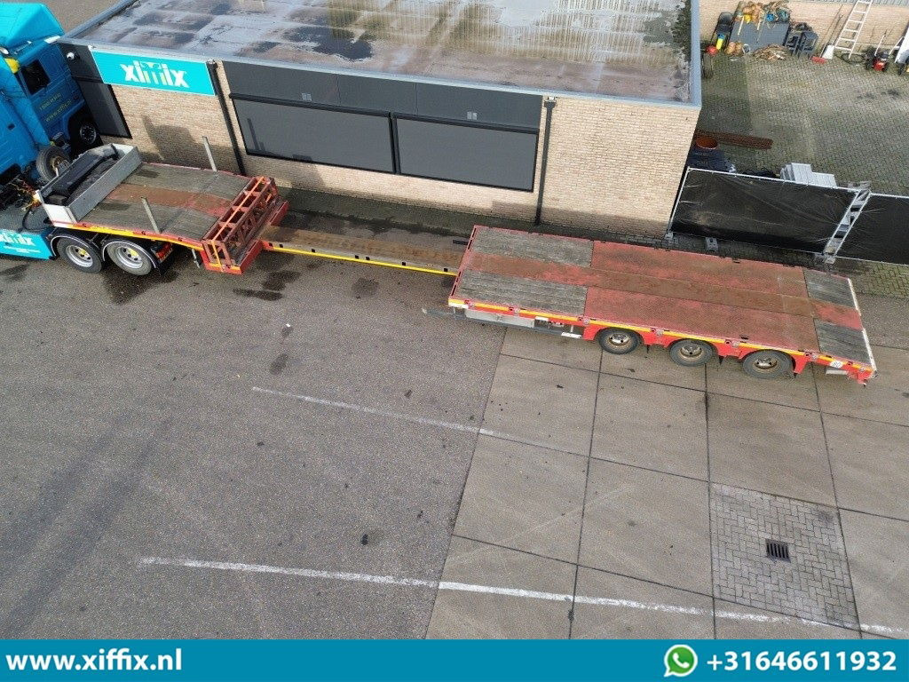 Faymonville 3-ass. Uitschuifbare semi dieplader / Naloop gestuurd - Semirremolque góndola rebajadas: foto 2 Faymonville 3-ass. Uitschuifbare semi dieplader / Naloop gestuurd - Semirremolque góndola rebajadas: foto 2