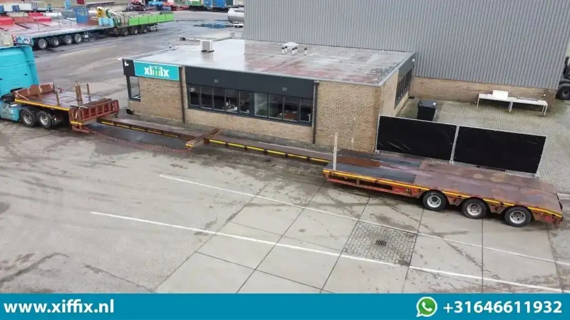 Faymonville 3-ass. dubbel 2x uitschuifbare Semi-Dieplader / 3x gestuurd / 13607 - Semirremolque góndola rebajadas: foto 1 Faymonville 3-ass. dubbel 2x uitschuifbare Semi-Dieplader / 3x gestuurd / 13607 - Semirremolque góndola rebajadas: foto 1