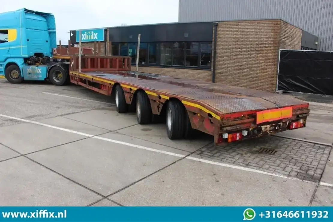 Faymonville 3-ass. dubbel 2x uitschuifbare Semi-Dieplader / 3x gestuurd / 13607 - Semirremolque góndola rebajadas: foto 4 Faymonville 3-ass. dubbel 2x uitschuifbare Semi-Dieplader / 3x gestuurd / 13607 - Semirremolque góndola rebajadas: foto 4