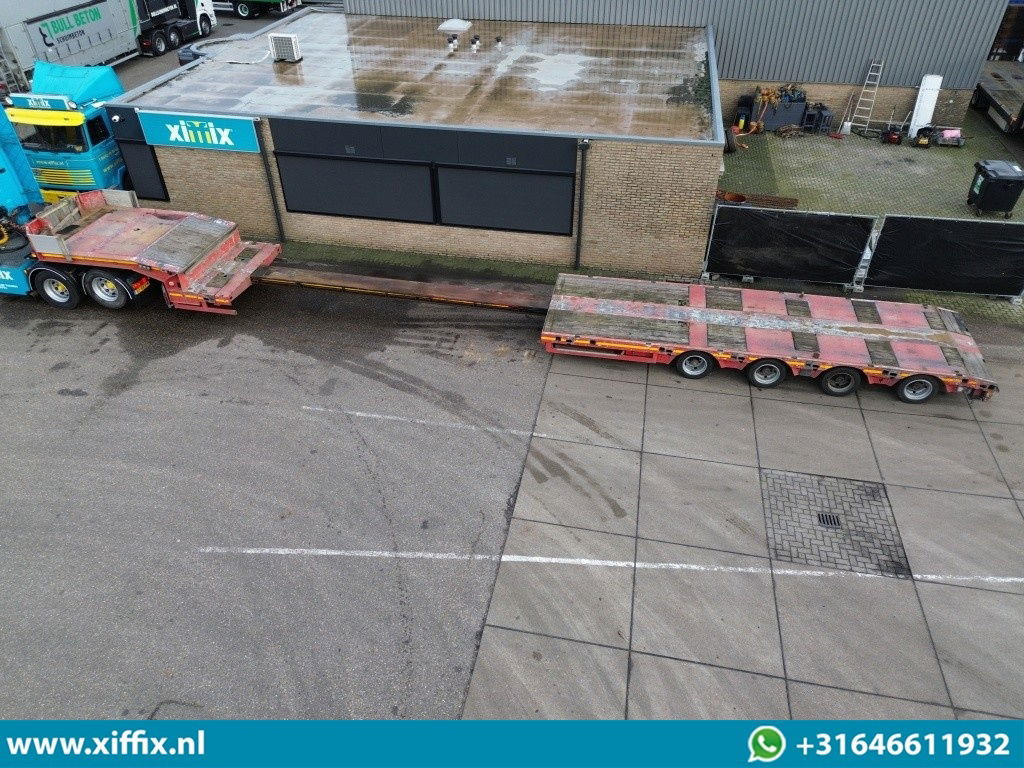 Faymonville 4-ass. Uitschuifbare semi dieplader / 78 cm. Hoog / 3x gestuurd - Semirremolque góndola rebajadas: foto 2 Faymonville 4-ass. Uitschuifbare semi dieplader / 78 cm. Hoog / 3x gestuurd - Semirremolque góndola rebajadas: foto 2