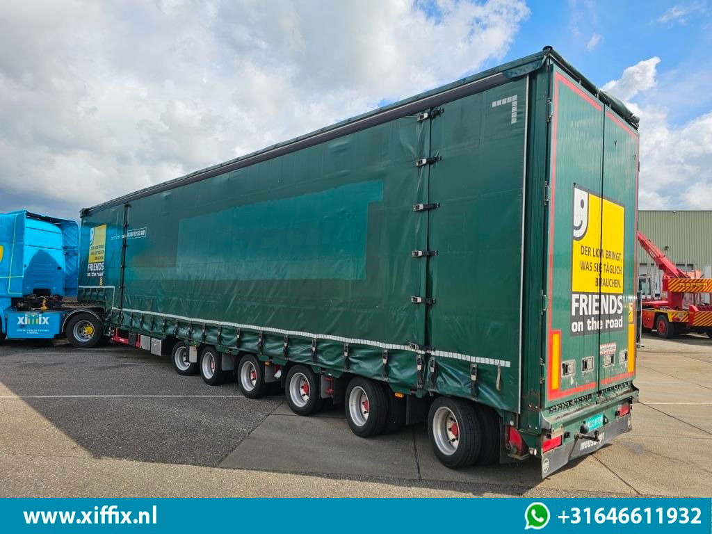 Meusburger 6-ass. Semi dieplader met elektische huifopbouw / 3x naloop gestuurd - Semirremolque góndola rebajadas: foto 4 Meusburger 6-ass. Semi dieplader met elektische huifopbouw / 3x naloop gestuurd - Semirremolque góndola rebajadas: foto 4