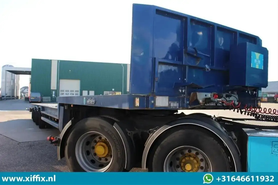 Semirremolque góndola rebajadas Nooteboom 3-ass. Uitschuifbare semi dieplader / 3x gestuurd: foto 8 Semirremolque góndola rebajadas Nooteboom 3-ass. Uitschuifbare semi dieplader / 3x gestuurd: foto 8