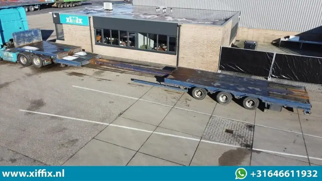 Nooteboom 3-ass. Uitschuifbare semi dieplader / 3x gestuurd - Semirremolque góndola rebajadas: foto 1 Nooteboom 3-ass. Uitschuifbare semi dieplader / 3x gestuurd - Semirremolque góndola rebajadas: foto 1