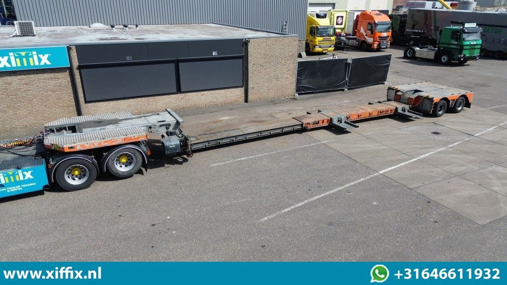 RECKER 2-ass. Uitschuifbare dieplader met afneembare zwanenhals / 2x gestuurd - Semirremolque góndola rebajadas: foto 1 RECKER 2-ass. Uitschuifbare dieplader met afneembare zwanenhals / 2x gestuurd - Semirremolque góndola rebajadas: foto 1
