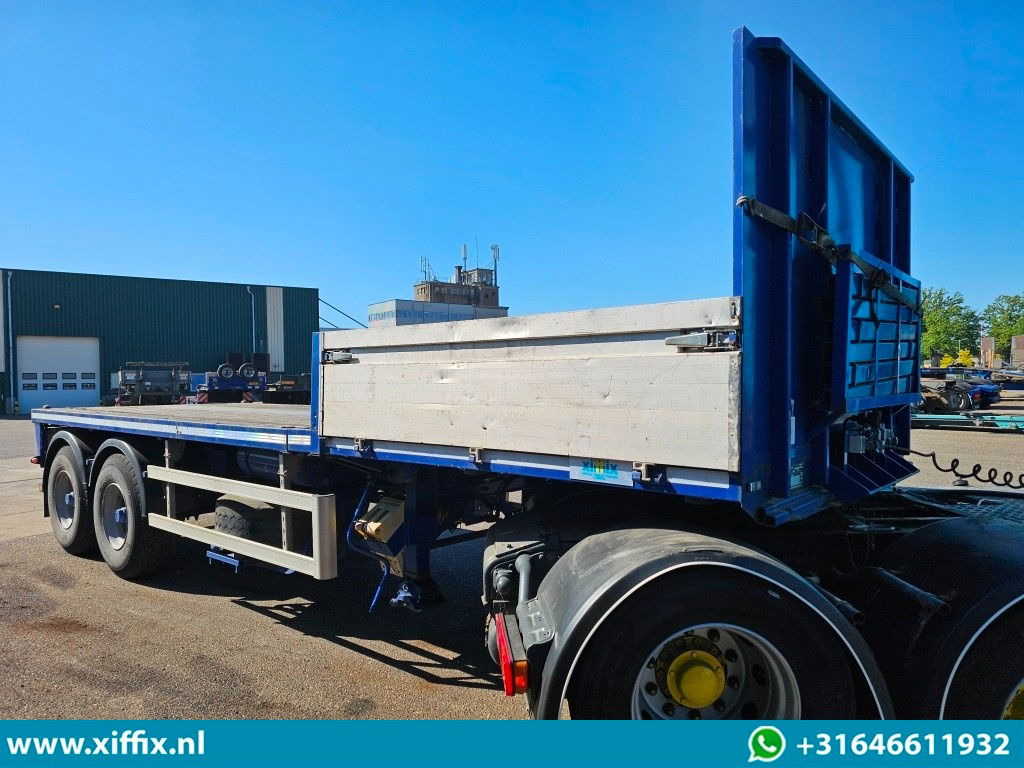 Van Hool 2-ass. Vlakke uitschuifbare oplegger - Semirremolque plataforma/ Caja abierta: foto 4 Van Hool 2-ass. Vlakke uitschuifbare oplegger - Semirremolque plataforma/ Caja abierta: foto 4