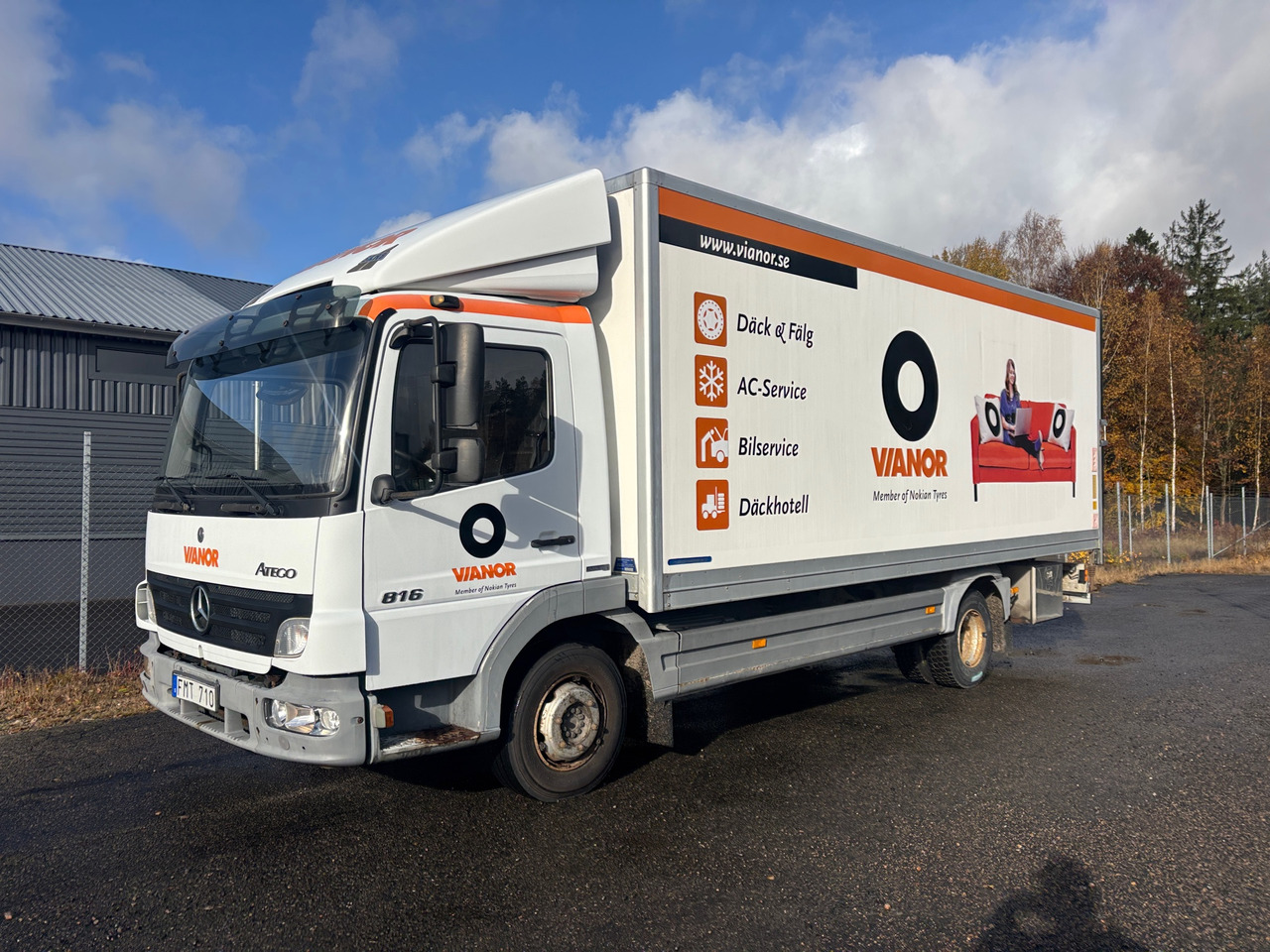 Mercedes-Benz Atego 816L - Camión: foto 1 Mercedes-Benz Atego 816L - Camión: foto 1