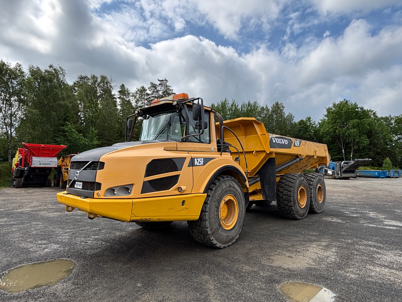 Volvo A25F 6x6 - Dúmper: foto 1 Volvo A25F 6x6 - Dúmper: foto 1