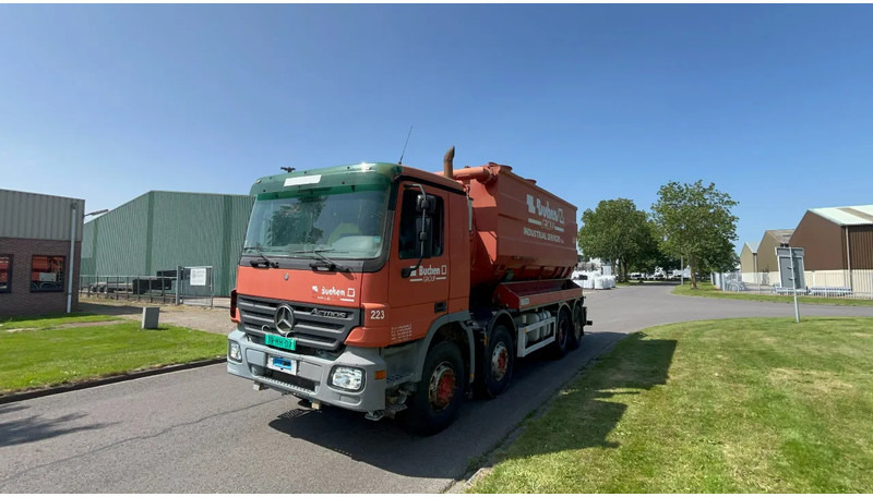 Mercedes-Benz Actros 4141 Mercedes 4141 8x4 full steel INOX tank - Limpieza de alcantarillado: foto 2 Mercedes-Benz Actros 4141 Mercedes 4141 8x4 full steel INOX tank - Limpieza de alcantarillado: foto 2