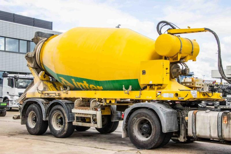 Semirremolque hormigonera DE BUF BETON MIXER/MALAXEUR/MISCHER 10M3: foto 6