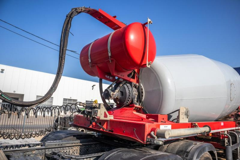Semirremolque hormigonera DE BUF BETON MIXER/MALAXEUR/MISCHER 12M3: foto 8