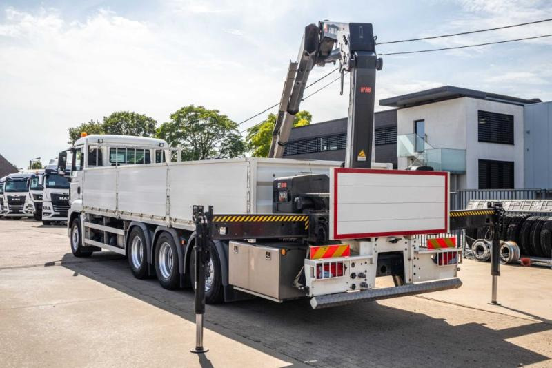 MAN TGS 35.420 BL-8x4-4+HIAB 188 E-2 - Camión caja abierta, Camión grúa: foto 4 MAN TGS 35.420 BL-8x4-4+HIAB 188 E-2 - Camión caja abierta, Camión grúa: foto 4