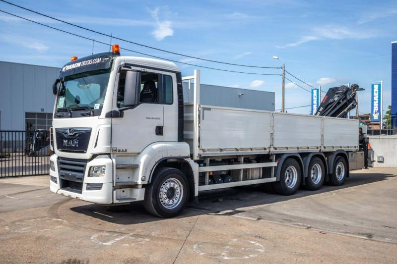 MAN TGS 35.420 BL-8x4-4+HIAB 188 E-2 - Camión caja abierta, Camión grúa: foto 5 MAN TGS 35.420 BL-8x4-4+HIAB 188 E-2 - Camión caja abierta, Camión grúa: foto 5