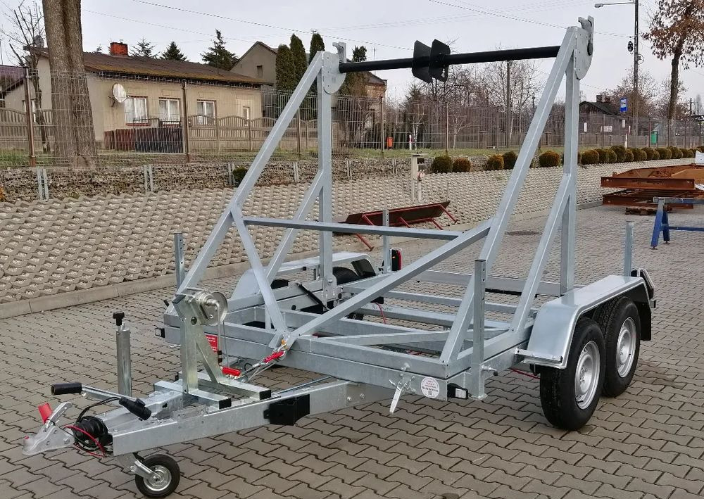 Besttrailers Przyczepa kablowa DMC 2700 kg K14" dwie osie - Remolque portabobinas: foto 1 Besttrailers Przyczepa kablowa DMC 2700 kg K14" dwie osie - Remolque portabobinas: foto 1