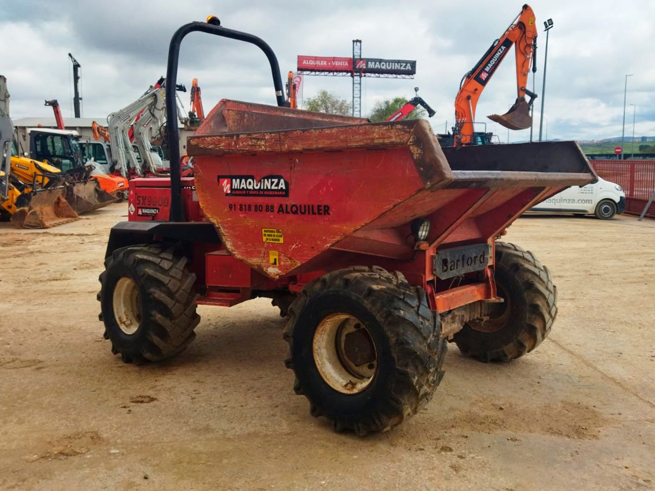 BARFORD SX9000 - Minidumper: foto 4 BARFORD SX9000 - Minidumper: foto 4