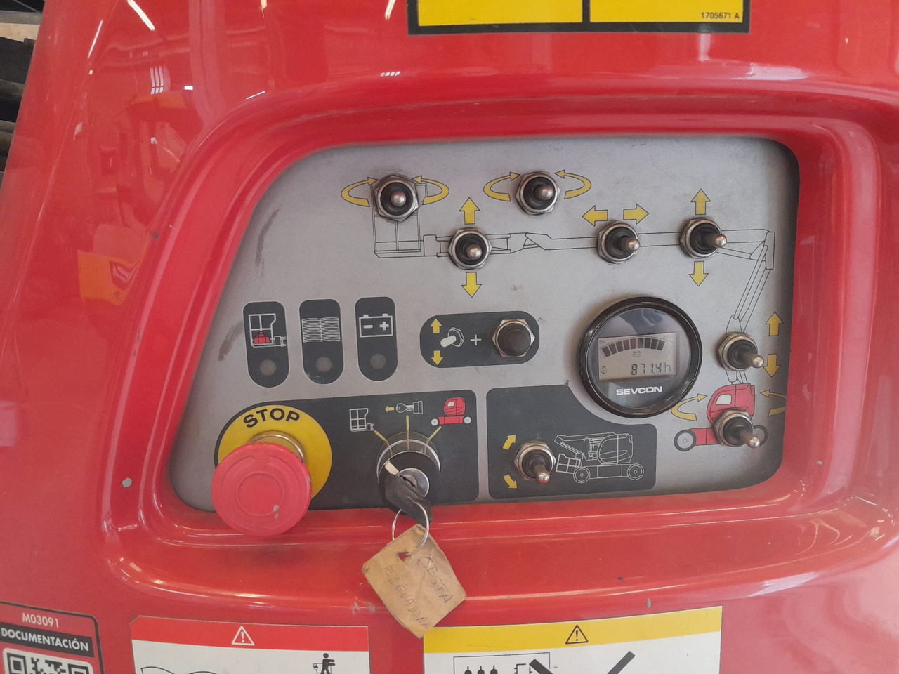 Plataforma articulada MANITOU 120AETJ C: foto 15