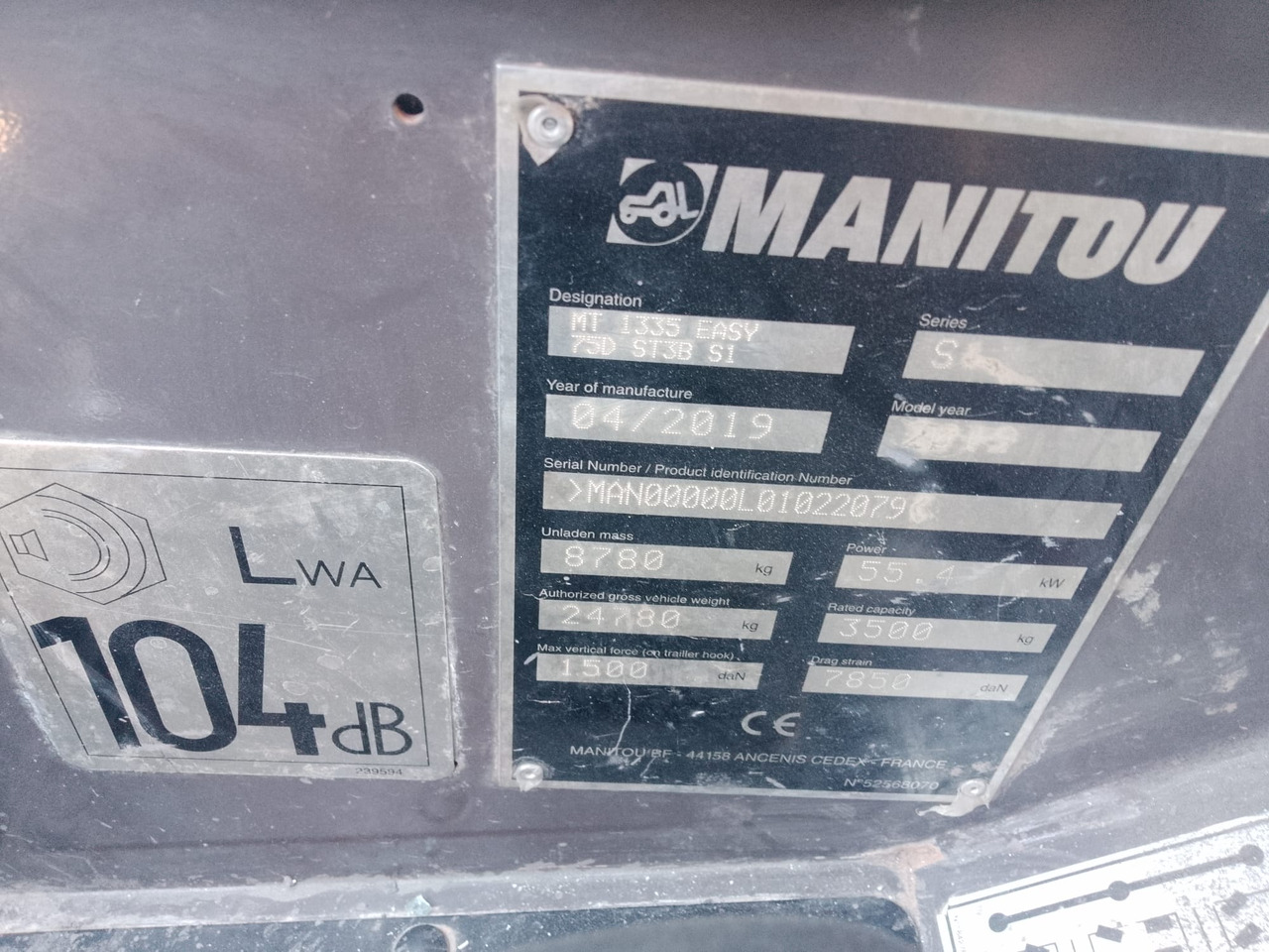 Leasing para  MANITOU MT1335 EASY MANITOU MT1335 EASY: foto 19