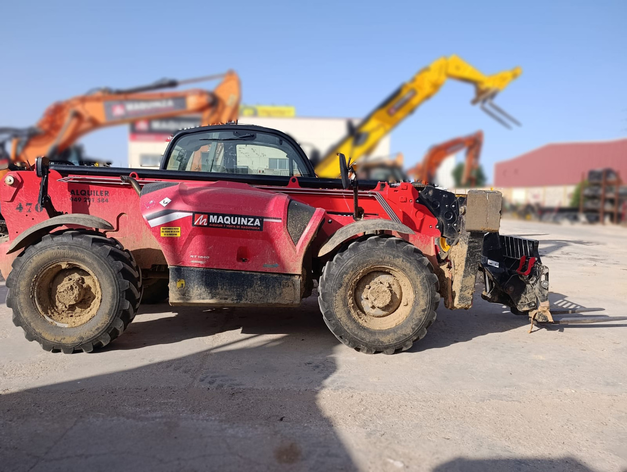 MANITOU MT1840 EASY 75D - Manipulador telescópico: foto 2 MANITOU MT1840 EASY 75D - Manipulador telescópico: foto 2