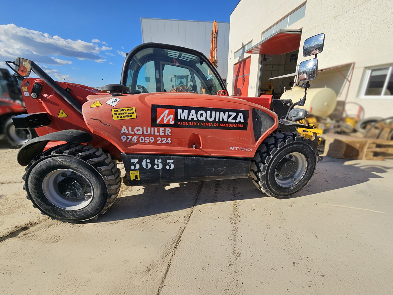 MANITOU MT625 H EASY - Manipulador telescópico: foto 2 MANITOU MT625 H EASY - Manipulador telescópico: foto 2