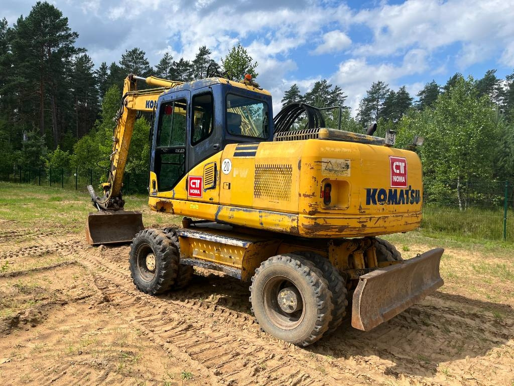 Komatsu PW 160 ES-7K - Excavadora de ruedas: foto 4 Komatsu PW 160 ES-7K - Excavadora de ruedas: foto 4