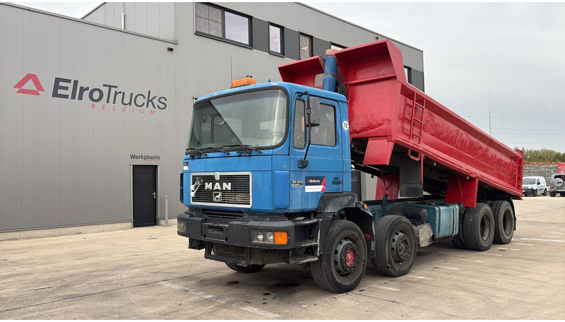 MAN 32.343 (LAMES / STEEL SUSP. / 8X4 / GRAND PONT / BIG AXLE) - Camión volquete: foto 1 MAN 32.343 (LAMES / STEEL SUSP. / 8X4 / GRAND PONT / BIG AXLE) - Camión volquete: foto 1