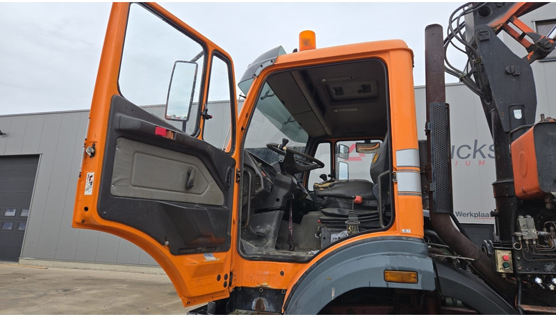 Camión volquete, Camión grúa Mercedes-Benz SK 1735 (V8 2X TURBO / 4X4 / PARFAIT ETAT !!!! / GRUE / LAMES / GRAND PONT / TOP CONDITION !!!): foto 15