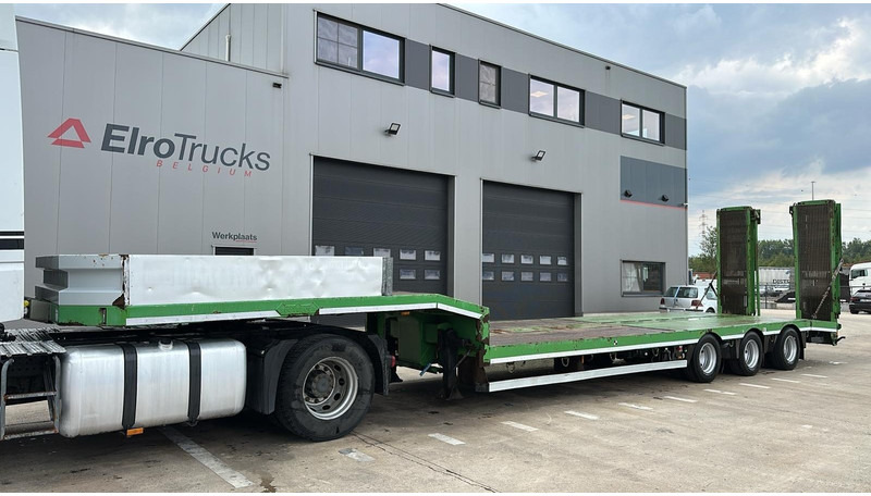 Nooteboom OSDB-45 VV (48 + 60 TONS /BE TRAILER / NALOOPAS / FOLLOW AXLE / NEW HYDRO PUMP / 4M HYDRAULIC RAMPS) - Semirremolque góndola rebajadas: foto 1 Nooteboom OSDB-45 VV (48 + 60 TONS /BE TRAILER / NALOOPAS / FOLLOW AXLE / NEW HYDRO PUMP / 4M HYDRAULIC RAMPS) - Semirremolque góndola rebajadas: foto 1