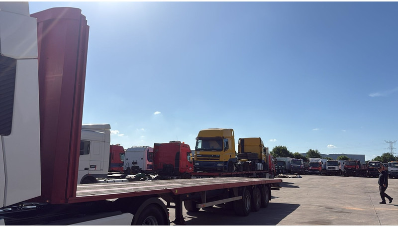 Pacton TXD.339 (BELGIAN TRAILER / SAF AXLES / DRUM BRAKES / FREINS TAMBOUR) - Semirremolque plataforma/ Caja abierta: foto 1 Pacton TXD.339 (BELGIAN TRAILER / SAF AXLES / DRUM BRAKES / FREINS TAMBOUR) - Semirremolque plataforma/ Caja abierta: foto 1