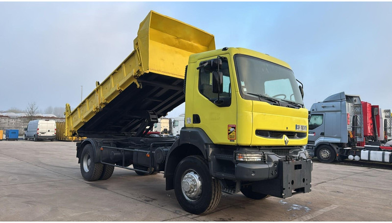 Renault KERAX 340 (4X4 / CAMION FRANCAIS / PARFAIT ETAT / LAMES / BOITE ET POMPE MANUELLE / FRENCH TRUCK) - Camión volquete: foto 2 Renault KERAX 340 (4X4 / CAMION FRANCAIS / PARFAIT ETAT / LAMES / BOITE ET POMPE MANUELLE / FRENCH TRUCK) - Camión volquete: foto 2
