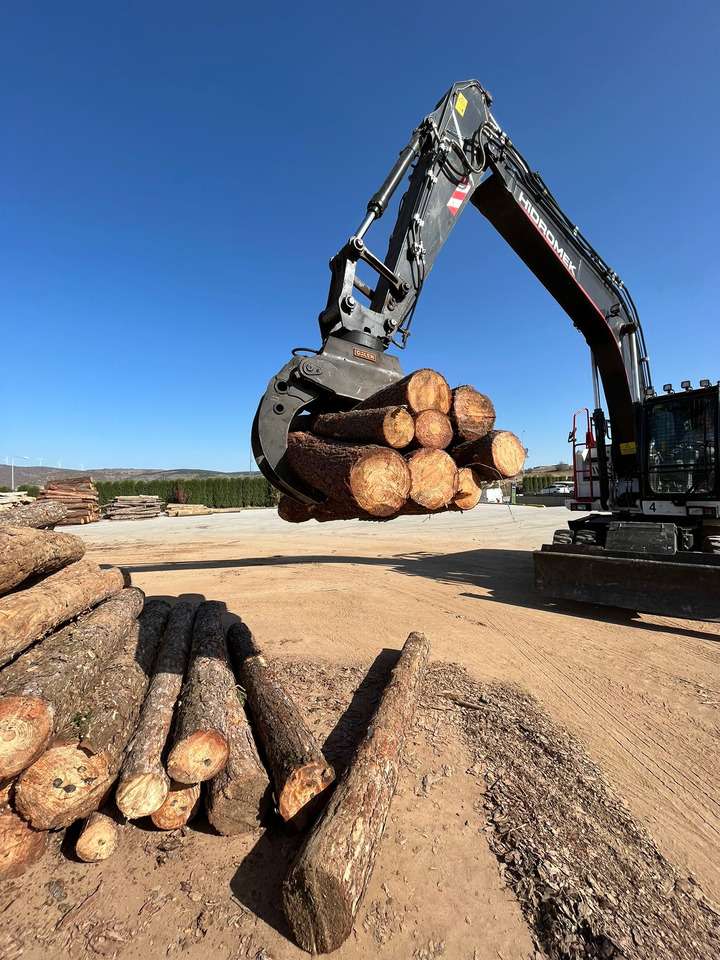 Pinza de manipulación para Maquinaria forestal 20tons Excavator Log Grapple: foto 9 Pinza de manipulación para Maquinaria forestal 20tons Excavator Log Grapple: foto 9