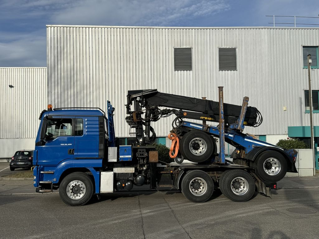 MAN TGS 26.480 6x4 BB Langholz+DOLL M114 LogliftF251 - Camión forestal, Camión grúa: foto 4 MAN TGS 26.480 6x4 BB Langholz+DOLL M114 LogliftF251 - Camión forestal, Camión grúa: foto 4