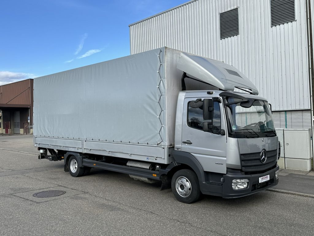 Mercedes-Benz Atego 823L Pritsche 7,2m LBW Klima Automatik - Furgoneta con lona: foto 1 Mercedes-Benz Atego 823L Pritsche 7,2m LBW Klima Automatik - Furgoneta con lona: foto 1