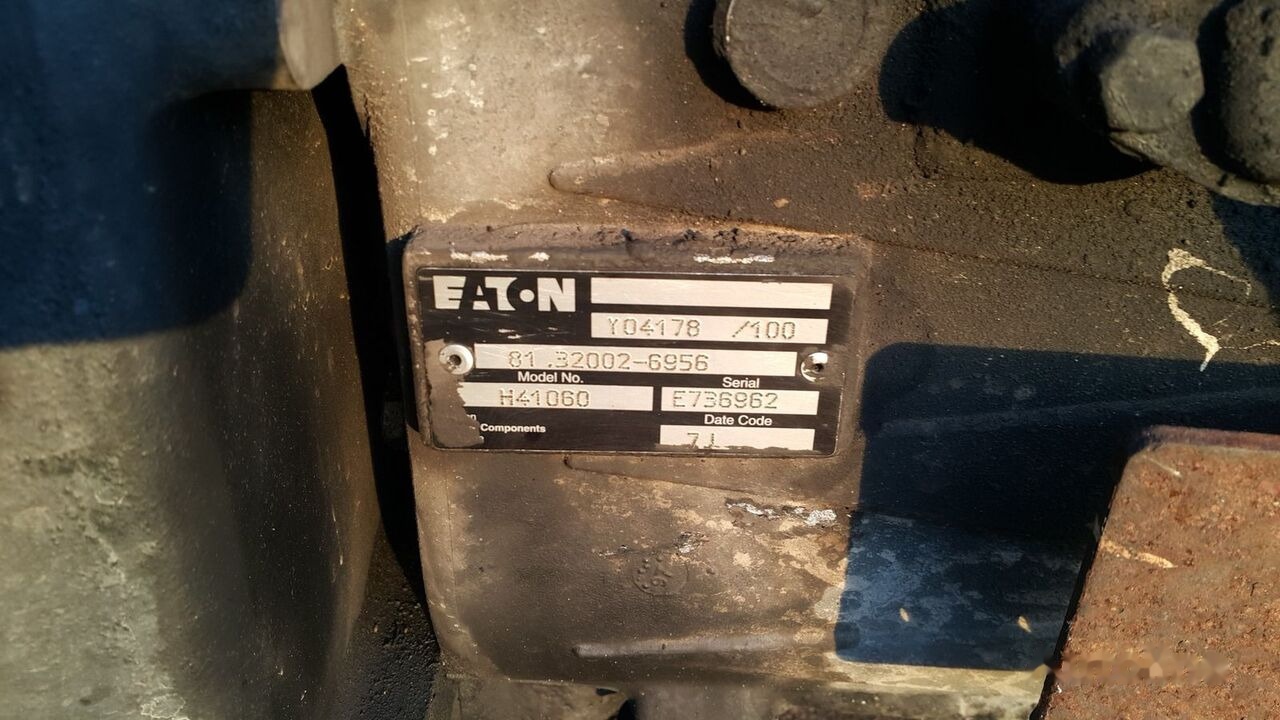 Eaton H41060 Y04178 -100 MAN - Caja de cambios para Camión: foto 2 Eaton H41060 Y04178 -100 MAN - Caja de cambios para Camión: foto 2