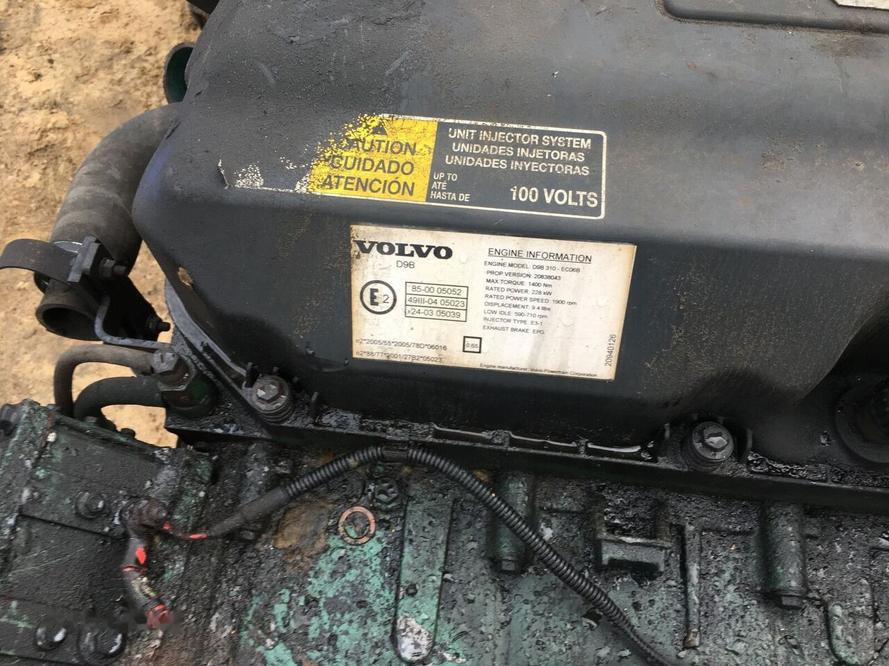 Volvo D9B 310 ECO68 Volvo PENTA, FM - Motor para Autobús: foto 1 Volvo D9B 310 ECO68 Volvo PENTA, FM - Motor para Autobús: foto 1