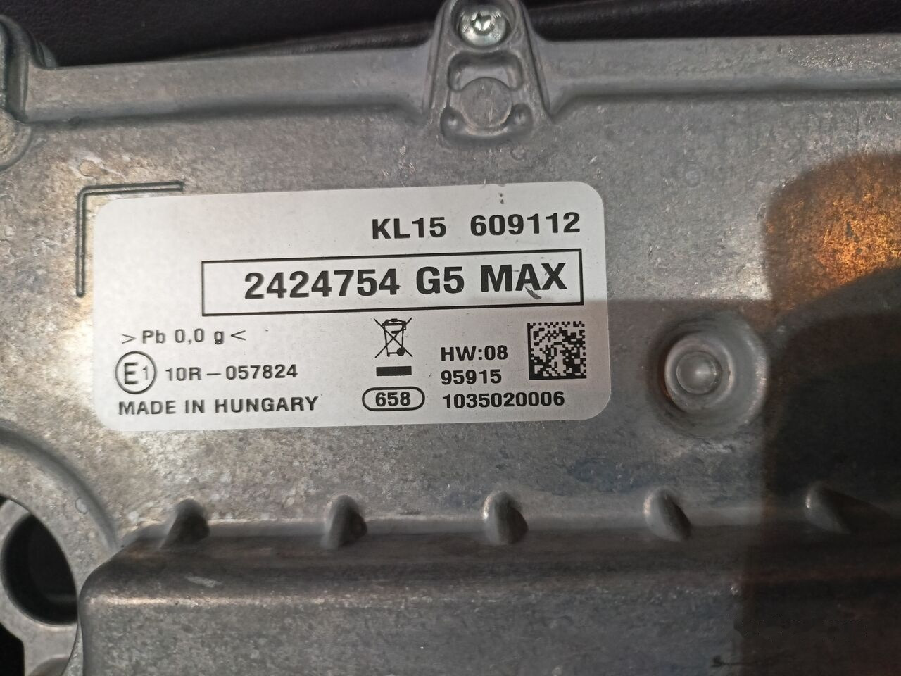 Sterownik skrzyni Man 2424754 G5 MAX MAN GRS 905R 2424754 G5 MAX truck - Transmisión para Camión: foto 5 Sterownik skrzyni Man 2424754 G5 MAX MAN GRS 905R 2424754 G5 MAX truck - Transmisión para Camión: foto 5