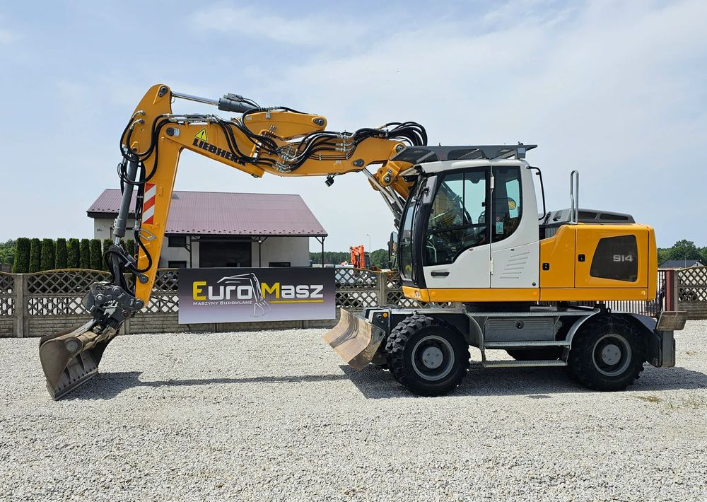 Excavadora de ruedas Liebherr A 914 Litronic, 2016 ROK, 4300 MTH: foto 1