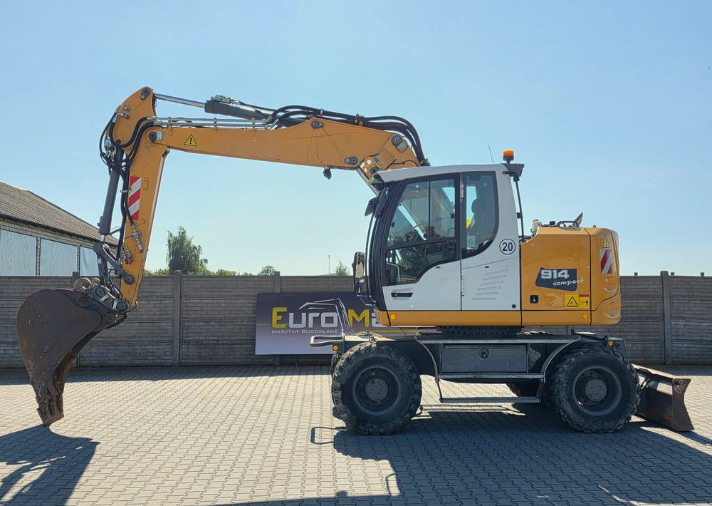 Liebherr A914 COMPACT, 2015 ROK, SW 48 szybkozłącze - Excavadora de ruedas: foto 2 Liebherr A914 COMPACT, 2015 ROK, SW 48 szybkozłącze - Excavadora de ruedas: foto 2