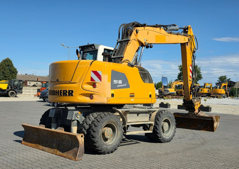 Liebherr A918 COMPACT, 2014 ROK, SW 48 LIKUFIX szybkozłącze - Excavadora de ruedas: foto 5 Liebherr A918 COMPACT, 2014 ROK, SW 48 LIKUFIX szybkozłącze - Excavadora de ruedas: foto 5