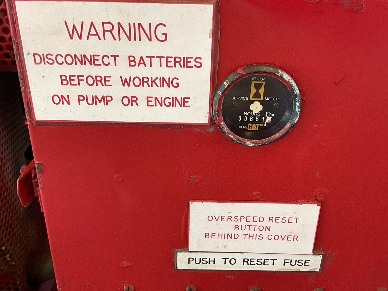 Caterpillar 3412, power unit/waterpump (1) - Bomba de agua: foto 3 Caterpillar 3412, power unit/waterpump (1) - Bomba de agua: foto 3