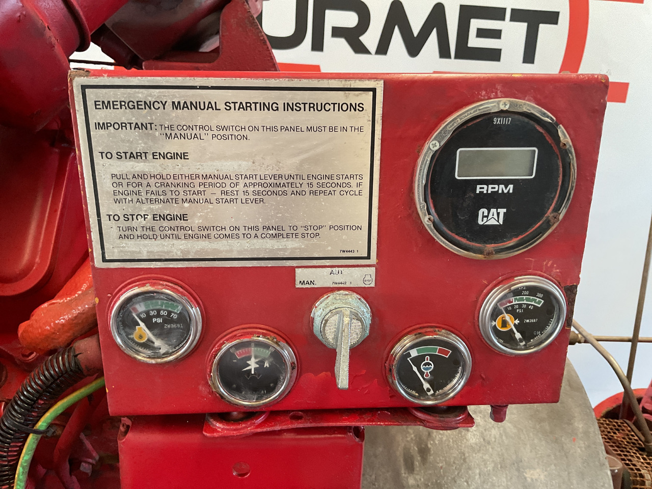Caterpillar 3412, power unit/waterpump (1) - Bomba de agua: foto 4 Caterpillar 3412, power unit/waterpump (1) - Bomba de agua: foto 4