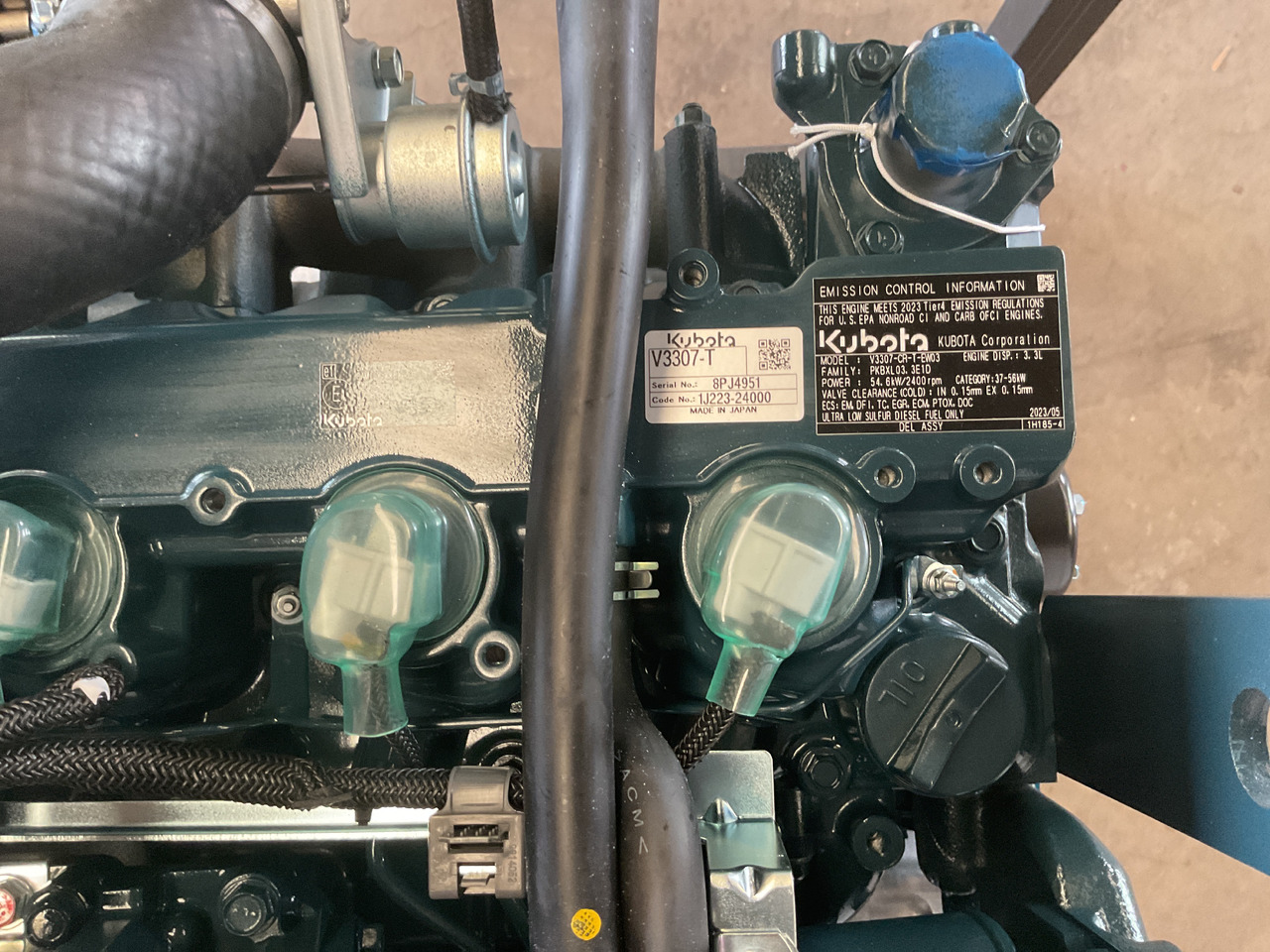 Kubota V3307 CR-T - Motor: foto 4 Kubota V3307 CR-T - Motor: foto 4