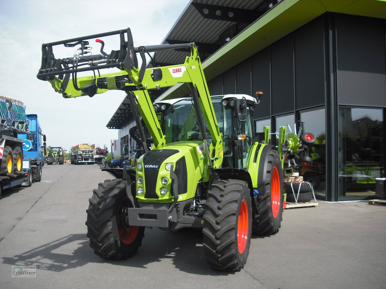 CLAAS Arion 420 Panoramic - Tractor: foto 2 CLAAS Arion 420 Panoramic - Tractor: foto 2