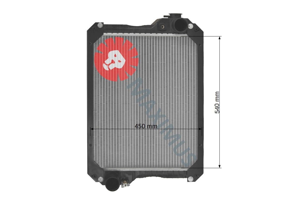 CASE MX100 , MX90 , CX80 , CX70 , MX80 , CX100 , CX90 , C90 , C100 - Radiador para Tractor: foto 2 CASE MX100 , MX90 , CX80 , CX70 , MX80 , CX100 , CX90 , C90 , C100 - Radiador para Tractor: foto 2