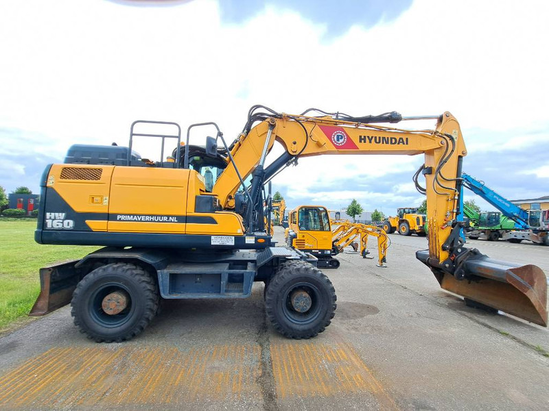 Hyundai HW160 - Excavadora de ruedas: foto 5 Hyundai HW160 - Excavadora de ruedas: foto 5