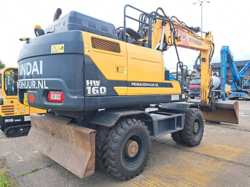 Hyundai HW160 - Excavadora de ruedas: foto 4 Hyundai HW160 - Excavadora de ruedas: foto 4