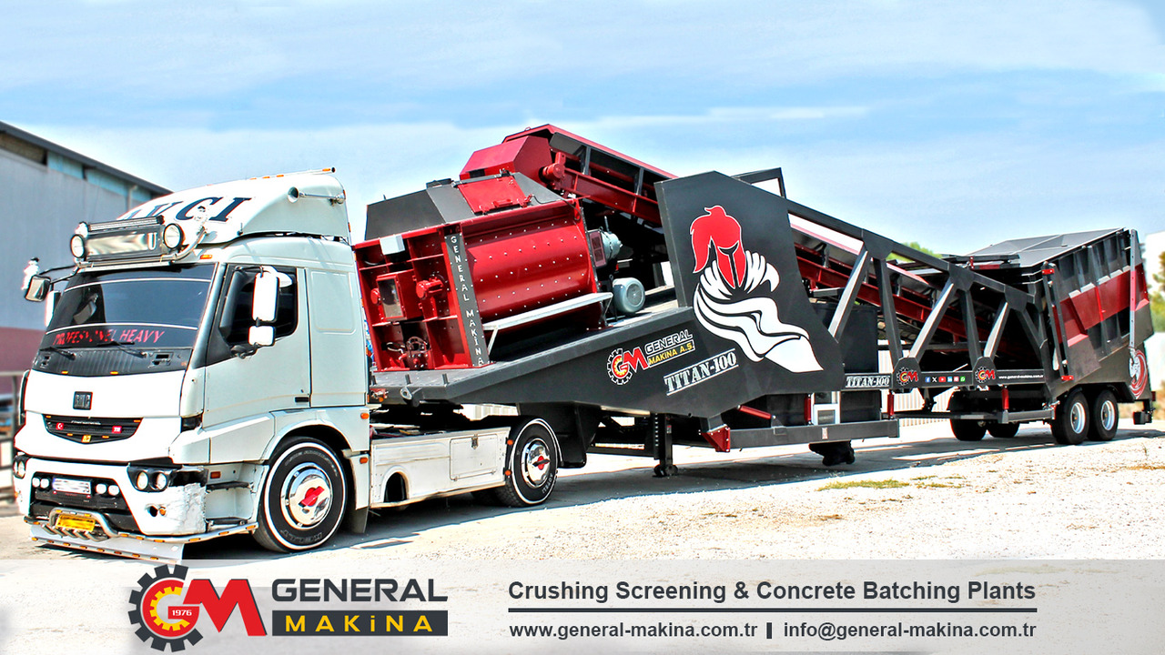 General Makina Titan 100 m3 Mobile Concrete Batching Plant - Planta de hormigón: foto 2 General Makina Titan 100 m3 Mobile Concrete Batching Plant - Planta de hormigón: foto 2