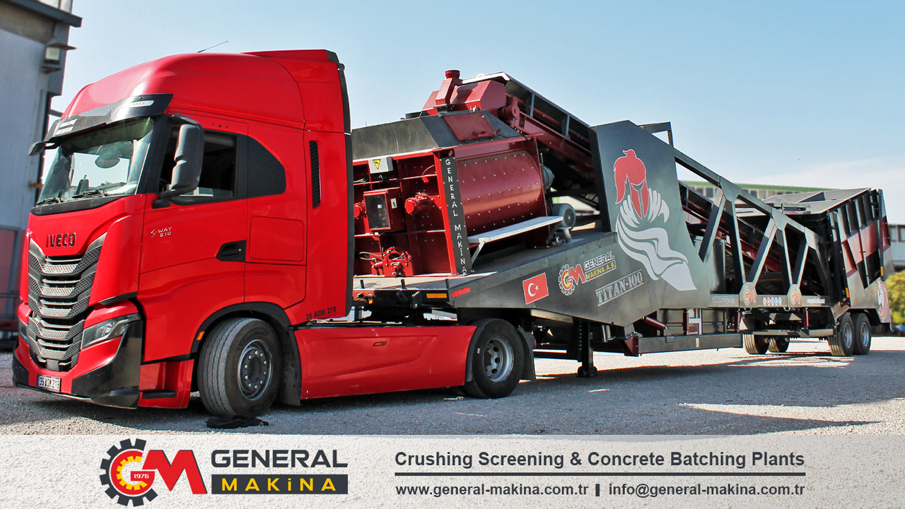 General Makina Titan 100 m3 Mobile Concrete Batching Plant - Planta de hormigón: foto 3 General Makina Titan 100 m3 Mobile Concrete Batching Plant - Planta de hormigón: foto 3
