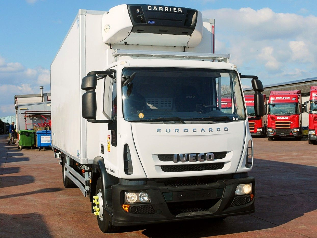 Iveco 140E18 FLEISH KUHLKOFFER CARRIER SUPRA 550 LBW Iveco 140E18 FLEISH KUHLKOFFER CARRIER SUPRA 550 LBW - Camión frigorífico: foto 1 Iveco 140E18 FLEISH KUHLKOFFER CARRIER SUPRA 550 LBW Iveco 140E18 FLEISH KUHLKOFFER CARRIER SUPRA 550 LBW - Camión frigorífico: foto 1