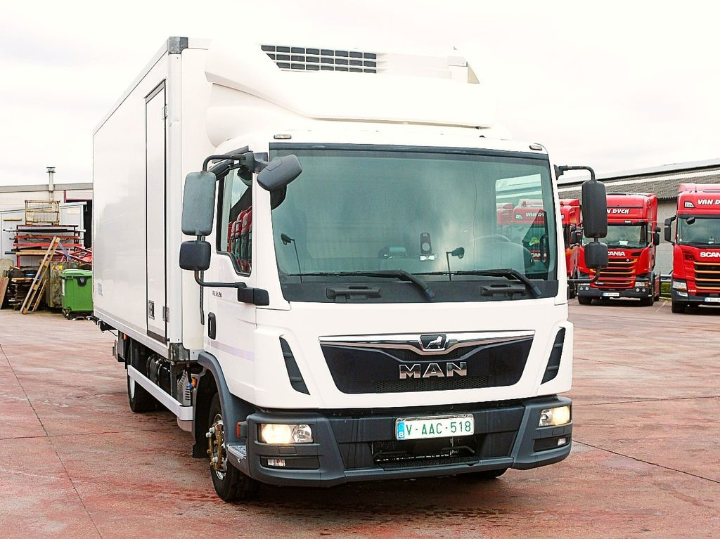 MAN 12.190 TGL KUHLKOFFER THERMOKING V800 MT LUFT AC - Camión frigorífico: foto 1 MAN 12.190 TGL KUHLKOFFER THERMOKING V800 MT LUFT AC - Camión frigorífico: foto 1